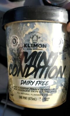 Mint Condition Dairy Free Mint Flavored Frozen Dessert With Mini Chocolate Chips & Fudge Swirl, Mint Condition