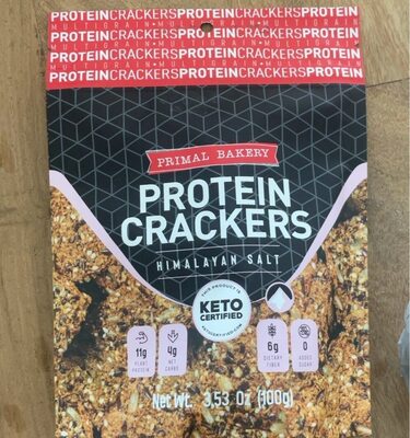 Himalayan Salt Protein Crackers, Himalayan Salt