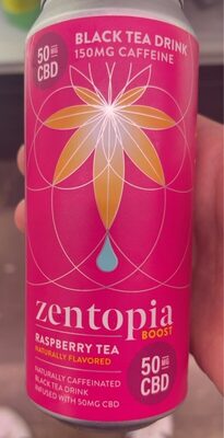 Raspberry Flavored Black Tea Drink, Raspberry