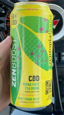 Mint Yerba Mate Tea Drink, Mint