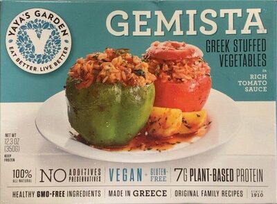 Gemista Greek Stuffed Vegetables In Rich Tomato Sauce, Gemista