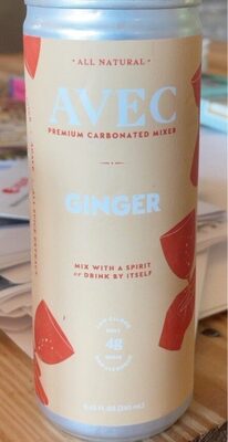 Ginger Premium Carbonated Mixer, Ginger