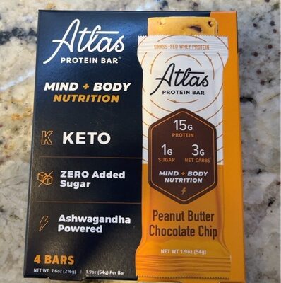Peanut Butter Chocolate Chip Protein Bars, Peanut Butter Chocolate Chip