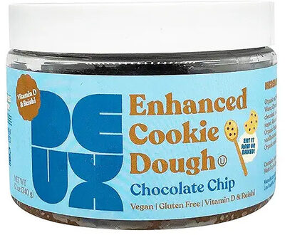 Chocolate Chip Zinc & Elderberry Extract Enhanced Cookie Dough, Chocolate Chip