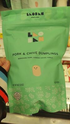 Pork & Chive Dumplings
