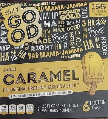 Salted Caramel Protein Bars, Salted Caramel