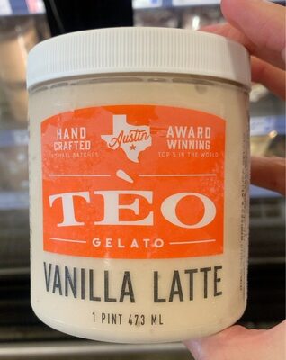 Vanilla Latte Gelato, Vanilla Latte