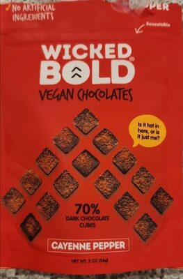 Cayenne Pepper 70% Dark Chocolate, Cayenne Pepper