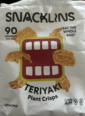 Teriyaki Plant Crisps, Teriyaki