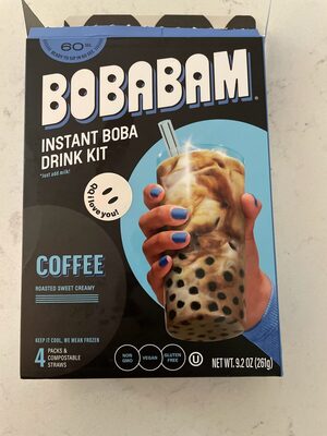 Coffee Instant Boba Drink Kit, Coffee