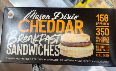 Cheddar Breakfast Sandwiches, Cheddar