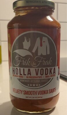 Velvety Smooth Holla Vodka Sauce