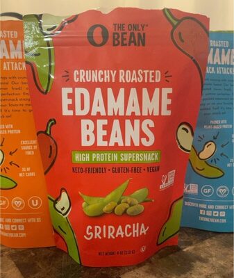 Sriracha Crunchy Roasted Edamame Beans, Sriracha