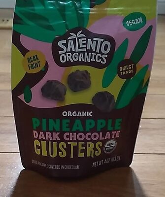 Dark Chocolate Pineapple Bites, Dark Chocolate