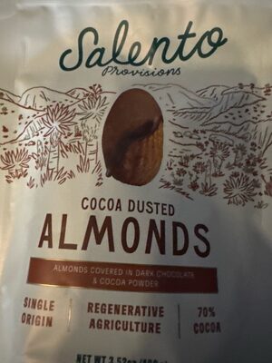 Cocoa Dusted Almonds, Cocoa