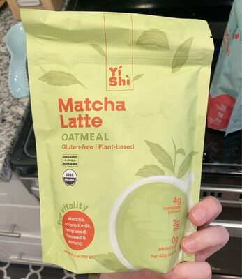 Matcha Latte Oatmeal, Matcha Latte