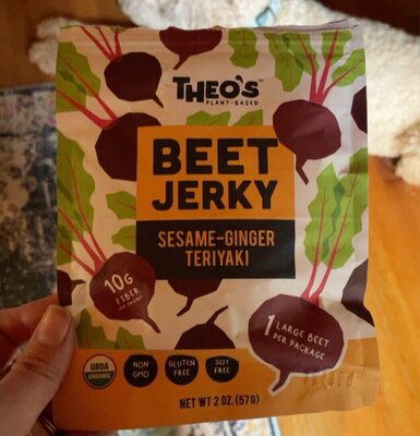 Sesame-Ginger Teriyaki Beet Jerky, Sesame-Ginger Teriyaki