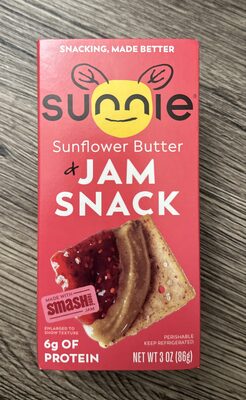 Sunflower Butter + Strawberry Jam Dipper, Sunflower Butter + Strawberry Jam
