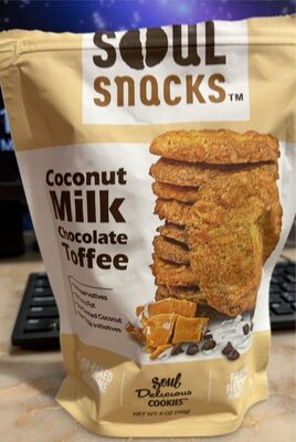 Coconut Milk Chocolate Toffee, Coconut Milk