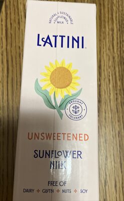 Unsweetened Sunflower Milk, Unsweetened