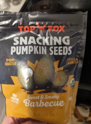 Pop Roasted BBQ Pumpkin Seeds, BBQ