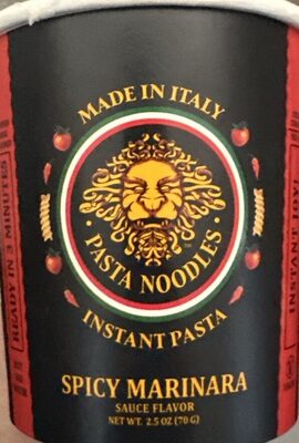 Spicy Marinara Sauce Pasta Noodles, Spicy Marinara Sauce