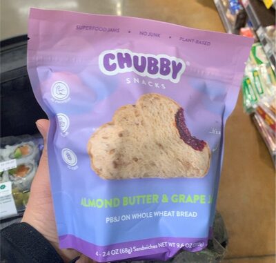 Almond Butter & Grape Jam Sandwiches, Almond Butter; Grape Jam