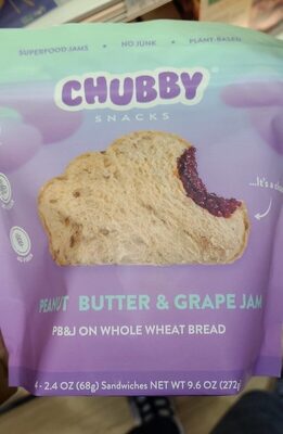 Peanut Butter & Grape Jam Sandwiches, Peanut Butter; Grape Jam