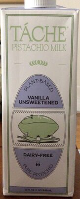 Vanilla Unsweetened Pistachio Milk, Vanilla