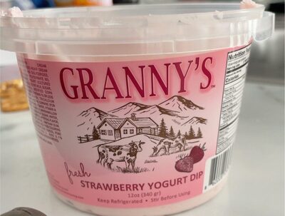 Strawberry Yogurt Dip, Strawberry