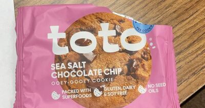 Sea Salt Chocolate Chip Plant-Based Cookie, Sea Salt Chocolate Chip
