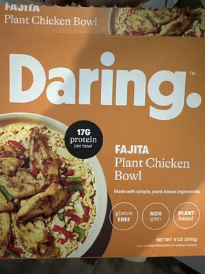 Spicy Fajita Plant Chicken Bowl