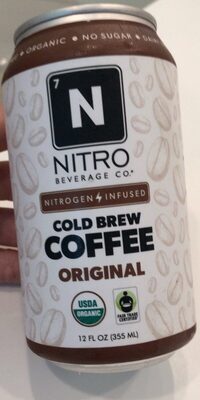 Original Nitrogen Infused Cold Brew Coffee, Original