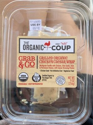 Grilled Organic Chicken Caesar Wrap, Chicken