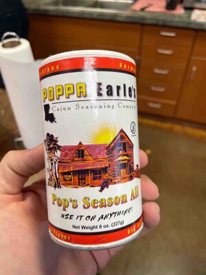 Pop's Season All Cajun Seasoning