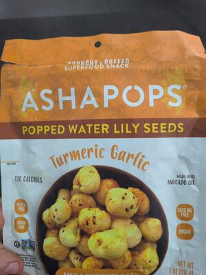 Turmeric Garlic Popped Water Lily Seeds, Turmeric Garlic