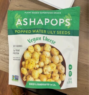 Vegan Cheese Popped Water Lily Seeds, Vegan Cheese