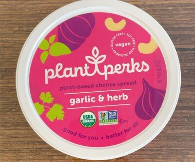 Garlic & Herb Plant-Based Cheeze Spread, Garlic & Herb