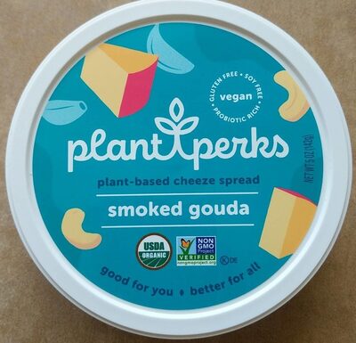 Smoked Gouda Plant-Based Cheeze Spread, Smoked Gouda