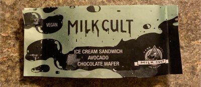 Avocado Ice Cream Chocolate Wafer, Avocado