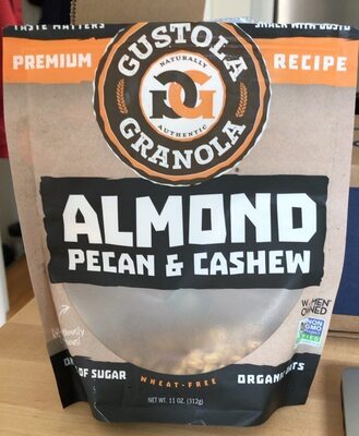 Almond, Pecan & Cashew Granola, Almond, Pecan & Cashew