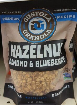 Hazelnut, Almond & Blueberry Granola, Hazelnut, Almond & Blueberry