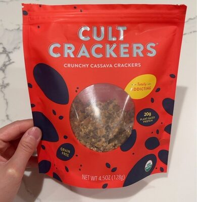 Crunchy Cassava Crackers