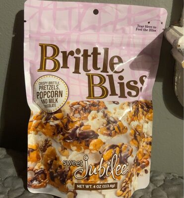 Crispy Brittle, Pretzels, Popcorn And Milk Chocolate, Crispy Brittle, Pretzels And Milk Chocolate