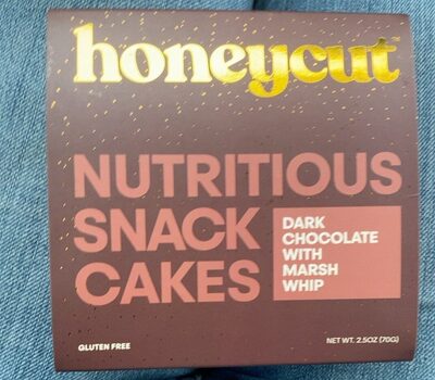 Dark Chocolate With Marsh Whip Nutritious Snack Cakes, Dark Chocolate With Marsh Whip