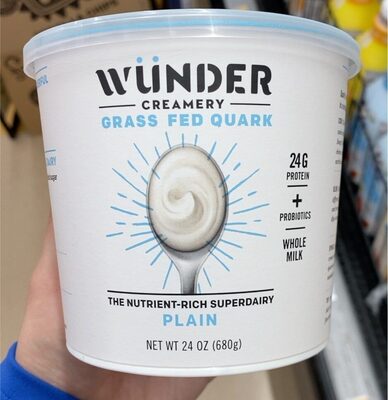 Creamery Plain Grass Fed Quark