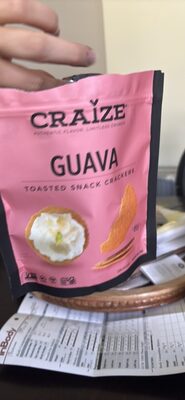Guava Toasted Corn Cracker, Guava