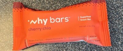 Cherry Chia Superfood Snack Bar, Cherry Chia