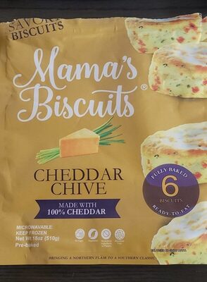 Cheddar Chive Savory Biscuits, Cheddar Chive
