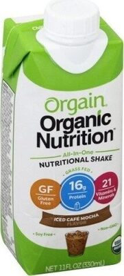 Iced Cafe Mocha All-In-One Nutritional Shake, Iced Cafe Mocha